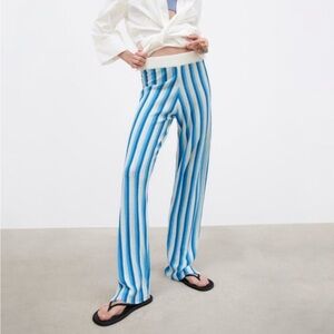 🆕NWT Zara Knit Trouser Coverup Pants 🪼
